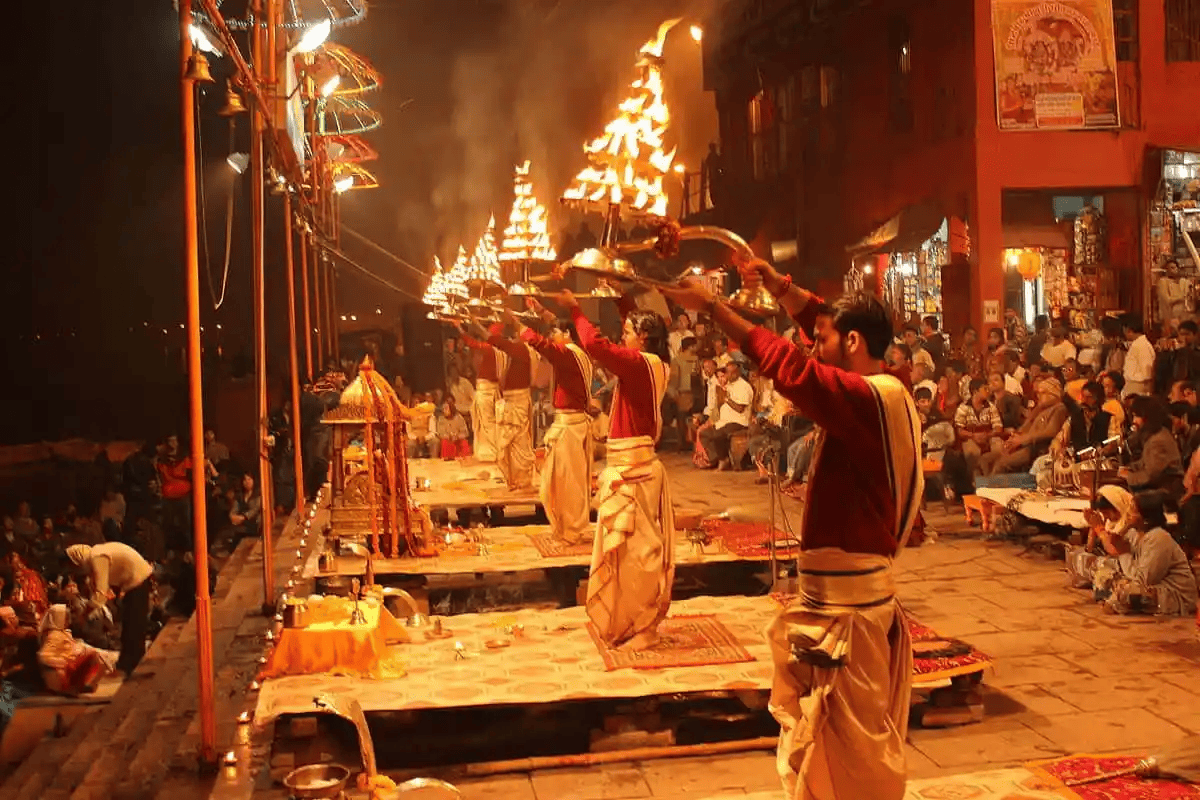 Ganga Aarti In Varanasi