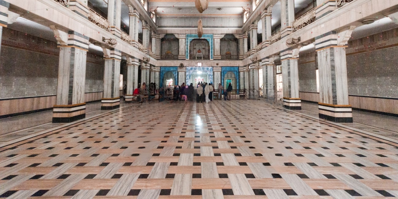 Inside Premises of Sankat Mochan Hanuman Temple in Varanasi