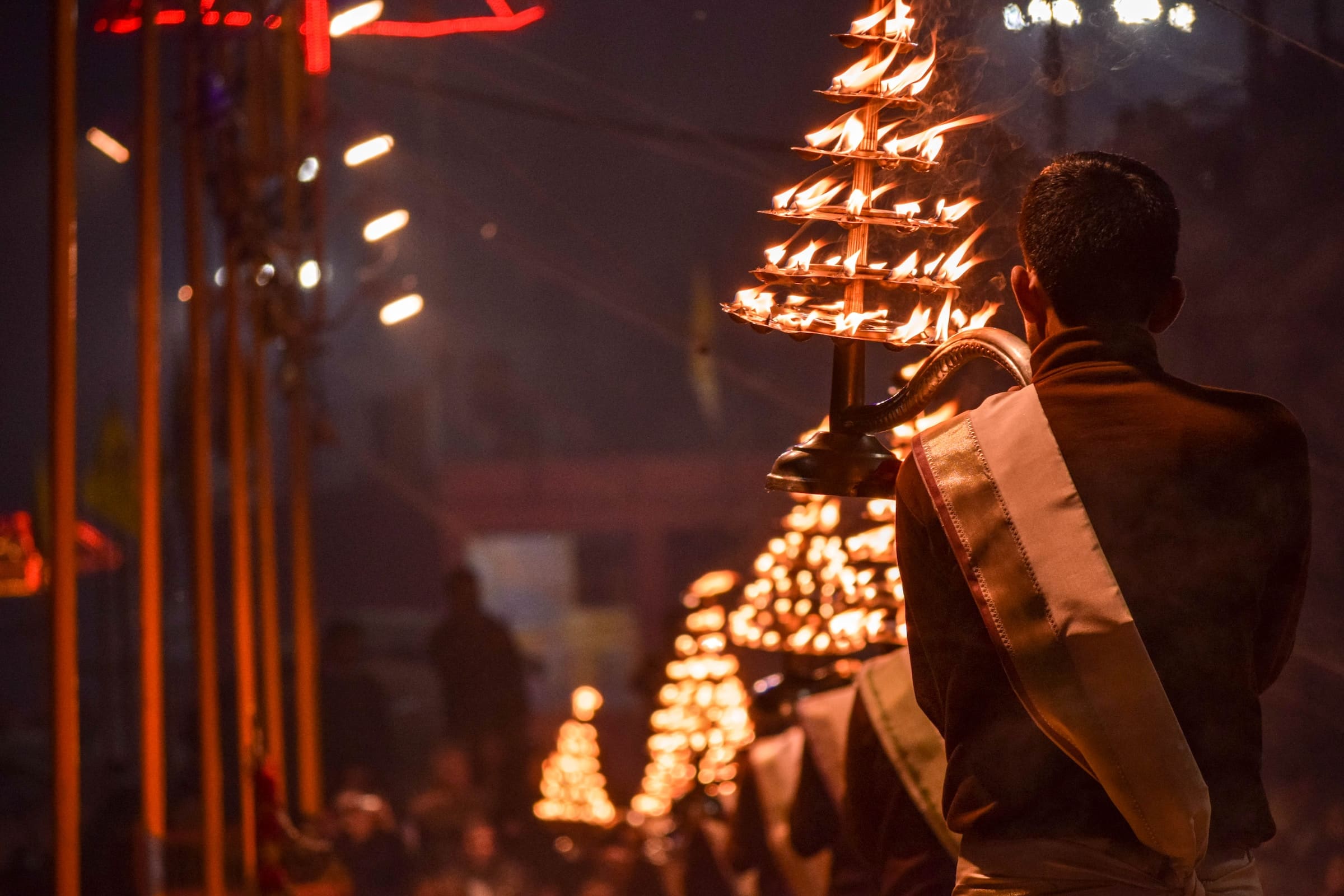 Ganga Aarti at Dashashwamedh Ghat